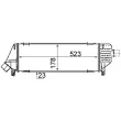 Intercooler, échangeur MAHLE CI 305 000P - Visuel 2