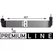 Intercooler, échangeur MAHLE CI 314 000P - Visuel 1
