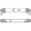 Intercooler, échangeur MAHLE CI 345 000P - Visuel 2