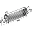 Intercooler, échangeur MAHLE CI 355 000P - Visuel 2