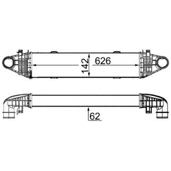 Intercooler, échangeur MAHLE