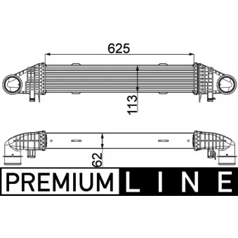 Intercooler, échangeur MAHLE