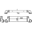Intercooler, échangeur MAHLE CI 361 000P - Visuel 1