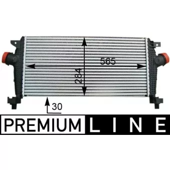 Intercooler, échangeur MAHLE CI 362 000P