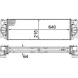 Intercooler, échangeur MAHLE CI 368 000P - Visuel 1