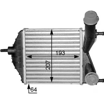 Intercooler, échangeur MAHLE