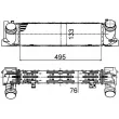 Intercooler, échangeur MAHLE CI 393 000P - Visuel 2
