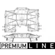 Intercooler, échangeur MAHLE CI 409 000P - Visuel 2