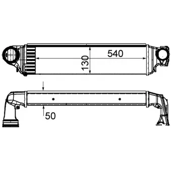 Intercooler, échangeur MAHLE
