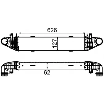 Intercooler, échangeur MAHLE