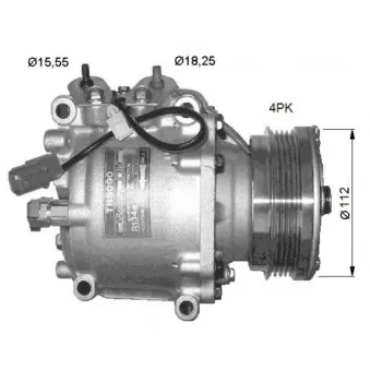 Compresseur, climatisation NRF 32330G