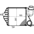 Intercooler, échangeur MAHLE CI 459 000P - Visuel 2