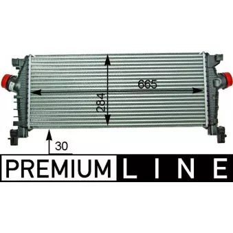 Intercooler, échangeur MAHLE CI 465 000P