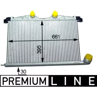 Intercooler, échangeur MAHLE CI 467 000P