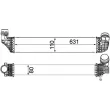 Intercooler, échangeur MAHLE CI 478 000P - Visuel 2