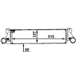 Intercooler, échangeur MAHLE CI 49 000P - Visuel 2