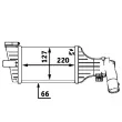 Intercooler, échangeur MAHLE CI 55 000P - Visuel 2