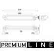 Intercooler, échangeur MAHLE CI 611 000P - Visuel 1