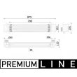 Intercooler, échangeur MAHLE CI 619 000P - Visuel 1