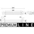 Intercooler, échangeur MAHLE CI 627 000P - Visuel 1