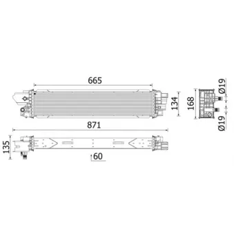 Intercooler, échangeur MAHLE