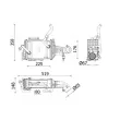 Intercooler, échangeur MAHLE CI 665 000P - Visuel 1