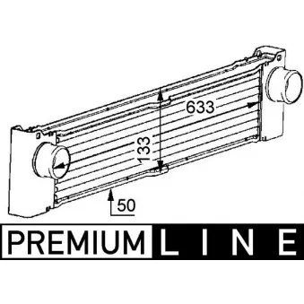 Intercooler, échangeur MAHLE CI 81 000P