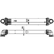 Intercooler, échangeur MAHLE CI 84 000P - Visuel 2