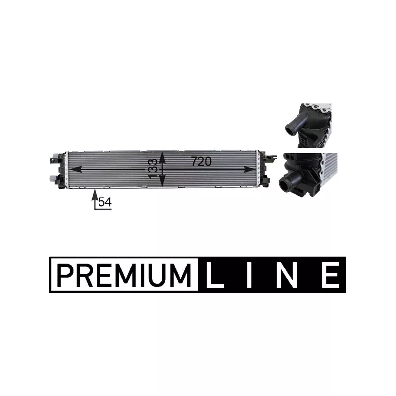 Radiateur basse température, intercooler MAHLE CIR 13 000P