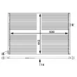 Radiateur basse température, intercooler MAHLE CIR 25 000P - Visuel 1