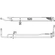 Radiateur d'huile, direction MAHLE CLC 106 000P - Visuel 2