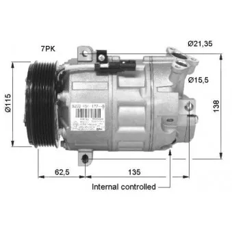 Compresseur, climatisation NRF 32425G