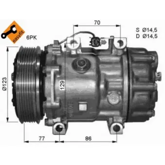 Compresseur, climatisation NRF 32430G