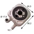 Radiateur d'huile MAHLE CLC 165 000S - Visuel 2