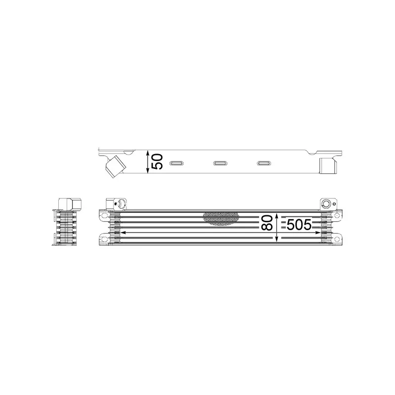 Radiateur d'huile MAHLE CLC 175 000S