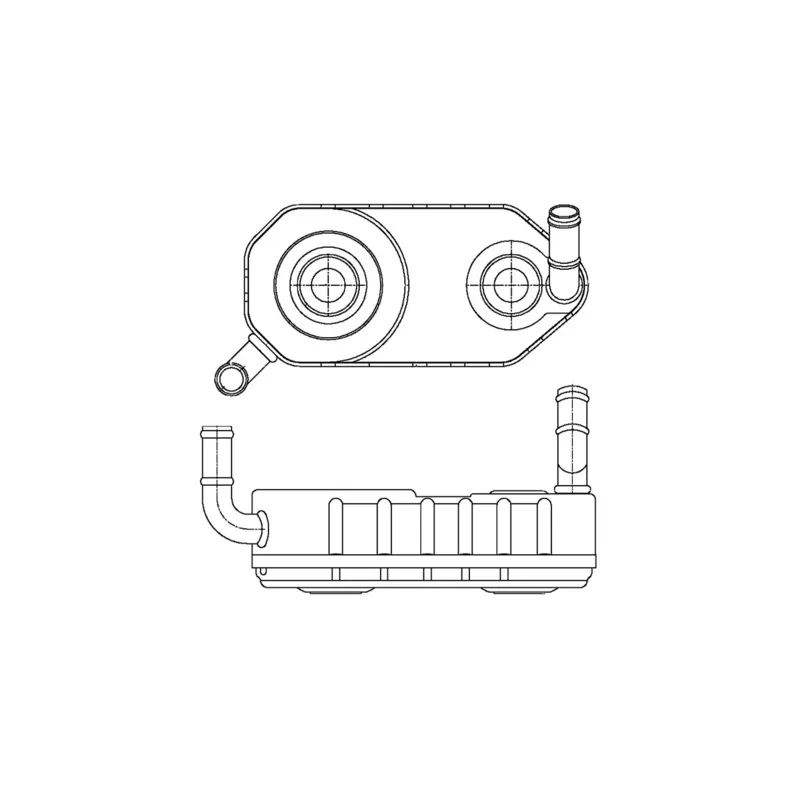 Radiateur d'huile de boîte automatique MAHLE CLC 177 000S