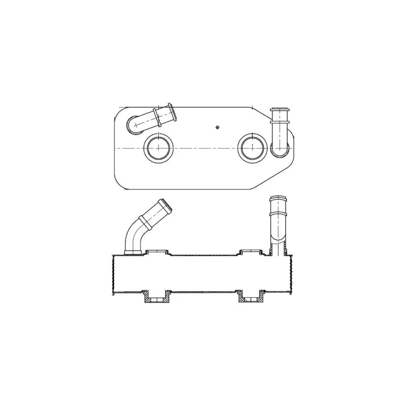 Radiateur d'huile de boîte automatique MAHLE CLC 178 000S
