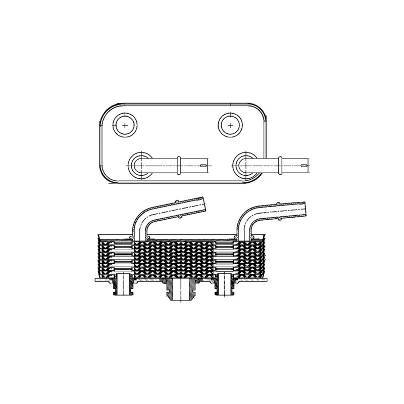 Radiateur d'huile de boîte automatique MAHLE CLC 180 000S
