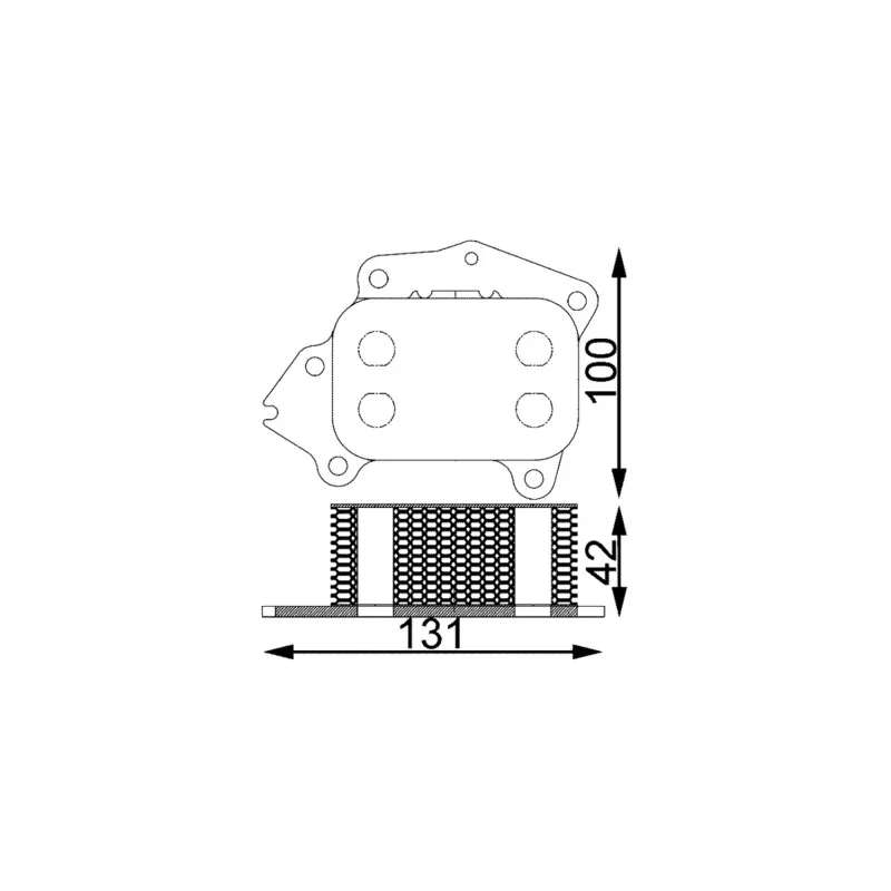 Radiateur d'huile MAHLE CLC 194 000S