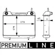 Radiateur d'huile MAHLE CLC 27 000P - Visuel 1