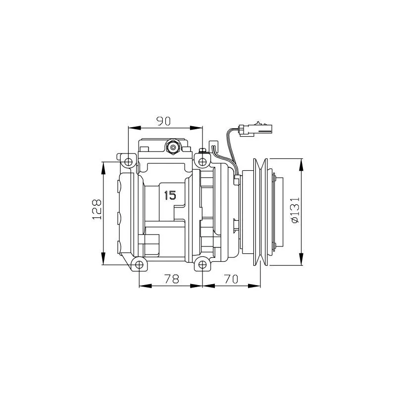 Compresseur, climatisation NRF 32452G