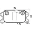 Radiateur d'huile MAHLE CLC 73 000P - Visuel 2