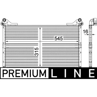 Radiateur d'huile MAHLE CLC 98 000P