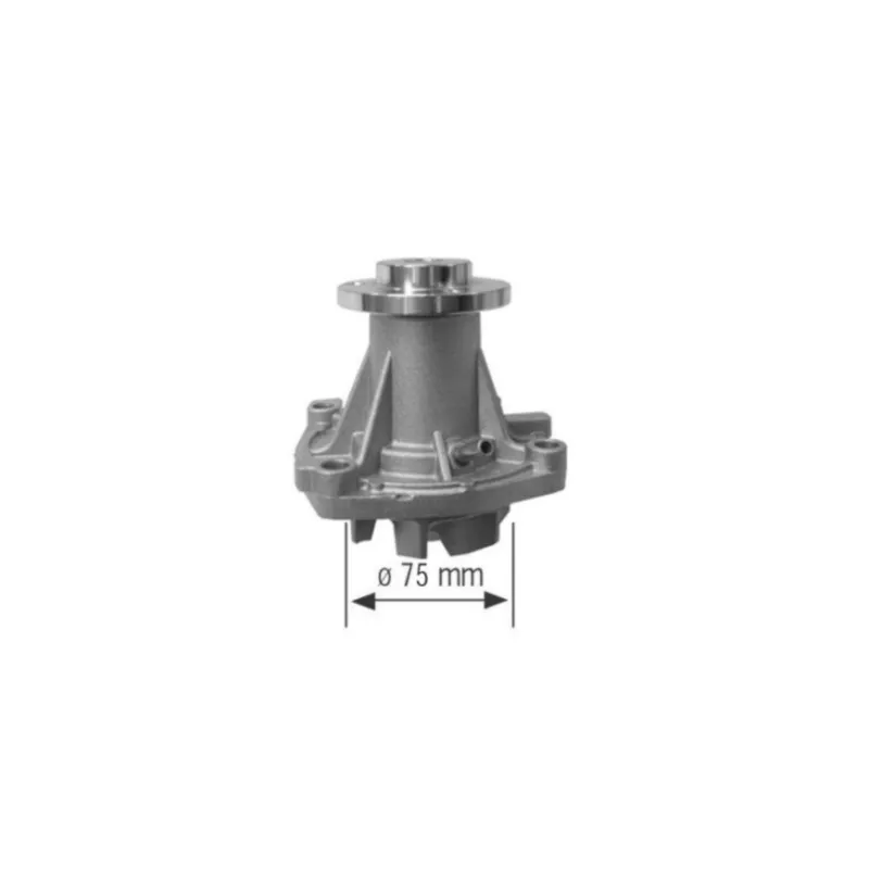 Pompe à eau MAHLE CP 128 000S