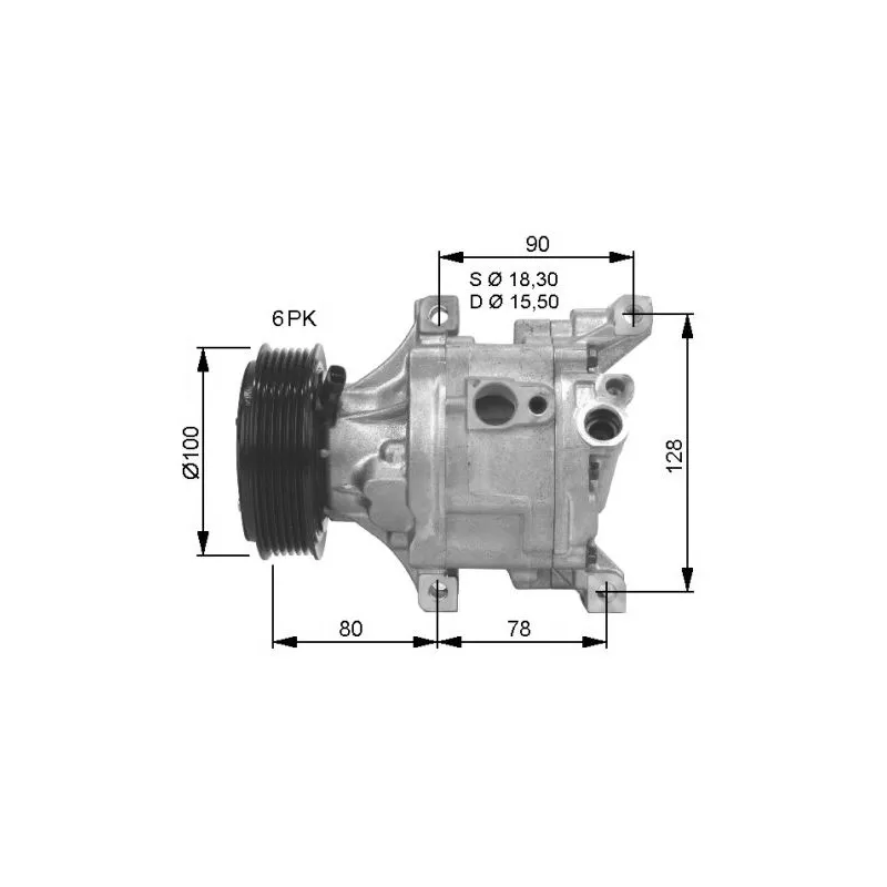 Compresseur, climatisation NRF 32466G