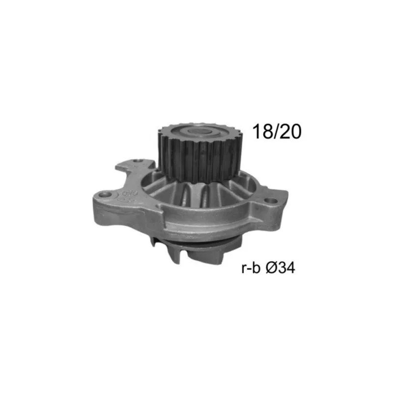 Pompe à eau MAHLE CP 18 000S