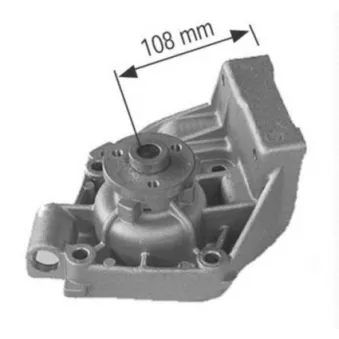 Pompe à eau MAHLE CP 183 000S