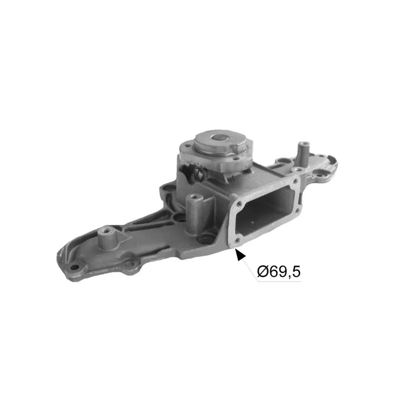 Pompe à eau MAHLE CP 193 000S