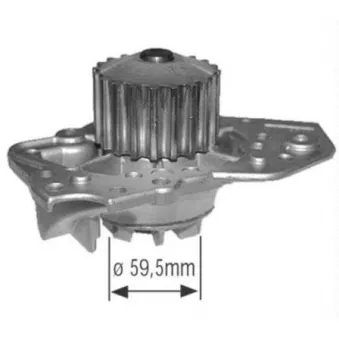 Pompe à eau MAHLE CP 202 000S