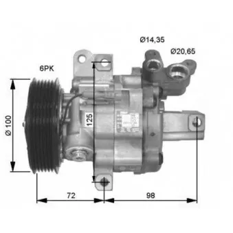 Compresseur, climatisation NRF 32476G
